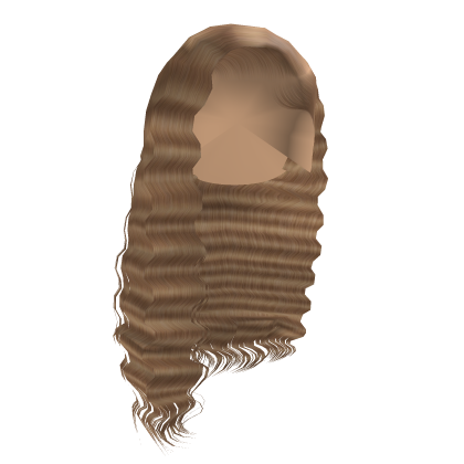 Crimped Side Part Blonde Roblox