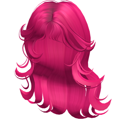 Emo Goth Zombie Hair In Hot Pink Roblox