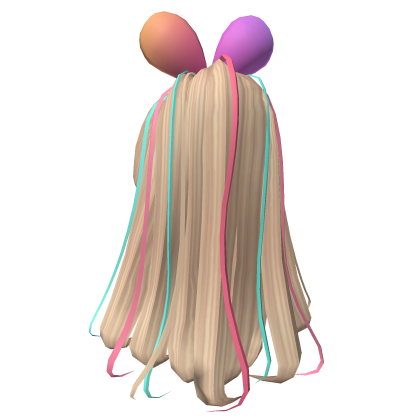 Cute Blonde Ponytail Roblox