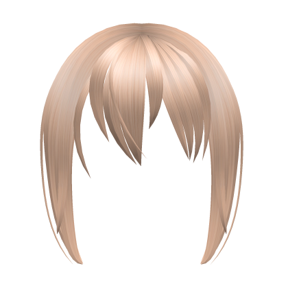 ୨୧ kawaii emo messy bangs blonde Roblox