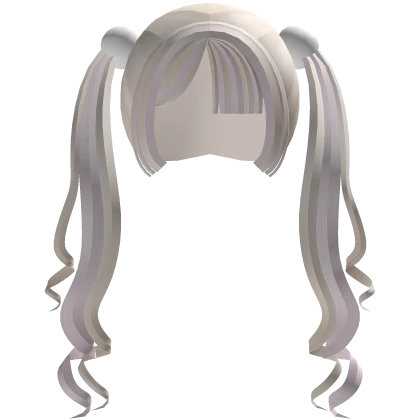 Kawaii Blonde Pink Curly Jirai Kei Pigtails Roblox Item Rolimon S