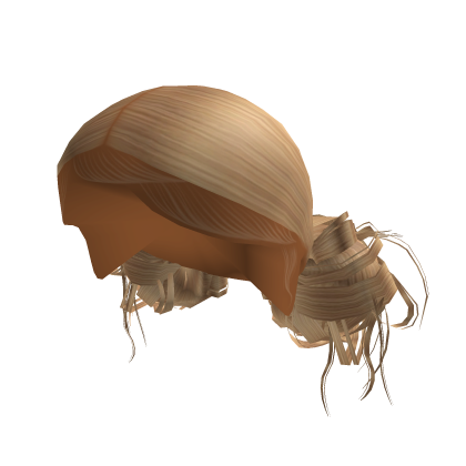 Low Double Buns Blonde Roblox