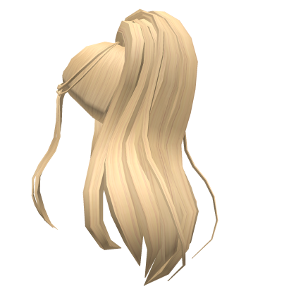 Blonde Grande Ponytail Roblox