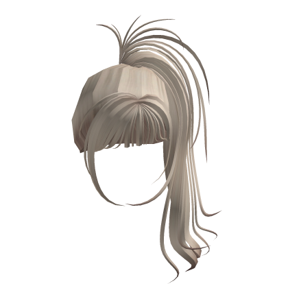 Y K Rockstar Spiky Pony Tail In Ash Blonde Roblox