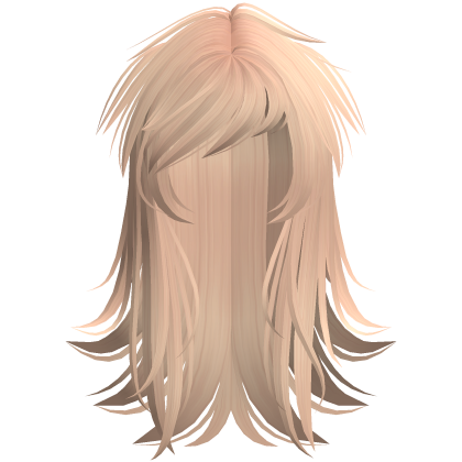 Emo Long Wispy Vkei Scene Wolfcut Blonde Roblox