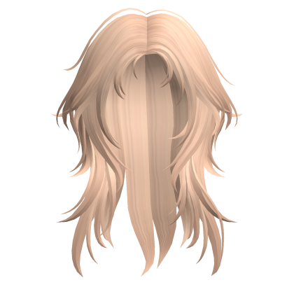 Long Layered Wolf Cut Blonde Roblox