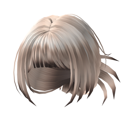 Y K Spikey Bun Platinum Blonde Roblox