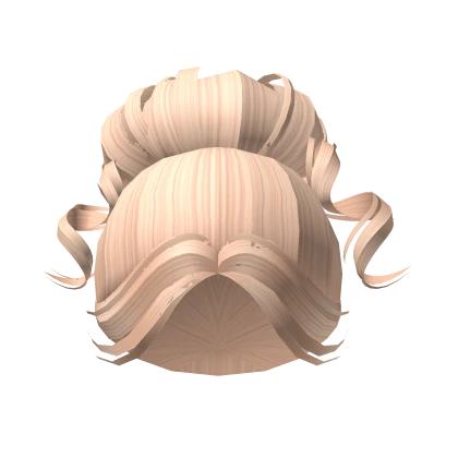 Y2K Messy Bun Blonde Roblox Item Rolimon S