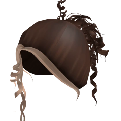 Brown Blonde Goddess Aesthetic Messy Curly Updo Roblox Item Rolimon S