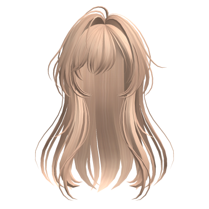 Blonde Anime Straight Hair Roblox