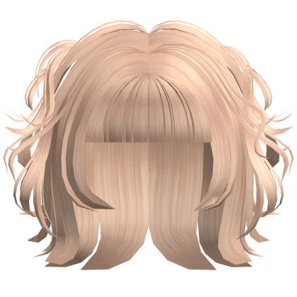 Short Wavy Wolf Cut Blonde Roblox