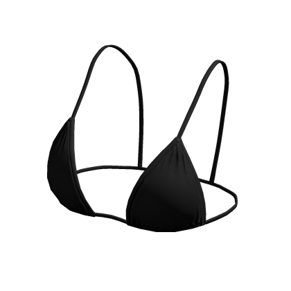 Bikini Top Black String Tied Hawaiian Beach Y K Roblox