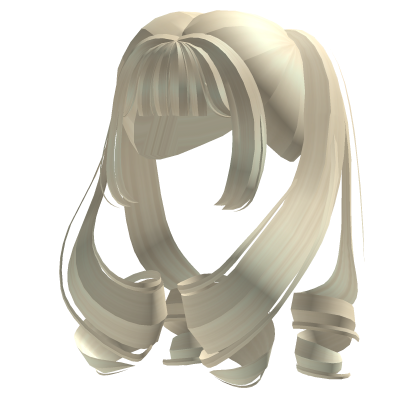 Cute Fairy Curly Twirl Pigtails Pastel Blonde Roblox