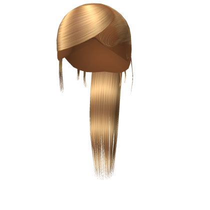 Blonde Sleek Swoop Ponytail Weave Roblox