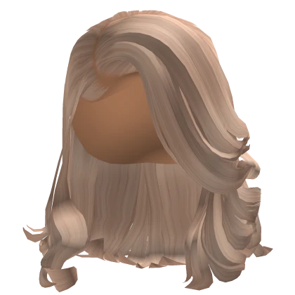 Fluffy Side Part In Blonde Roblox Item Rolimon S