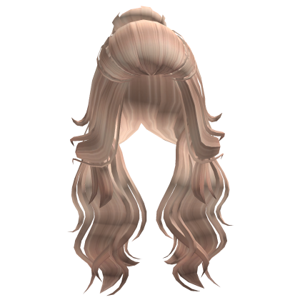 Front Swept Beach Waves In Blonde Roblox