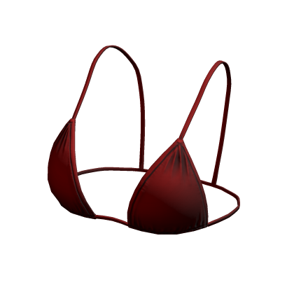Top De Bikini Rojo Con Cuerda Atada A La Playa Hawaiana Y K Lindo Roblox