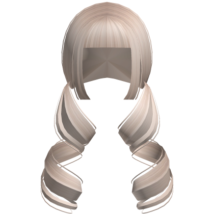 Adorable Soft Swirly Ponytails Blonde Roblox