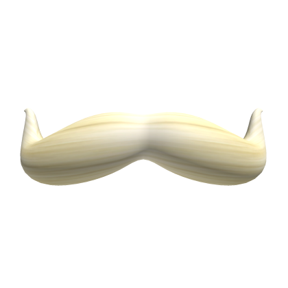 Yellowish Blonde Pointy Mustache Roblox