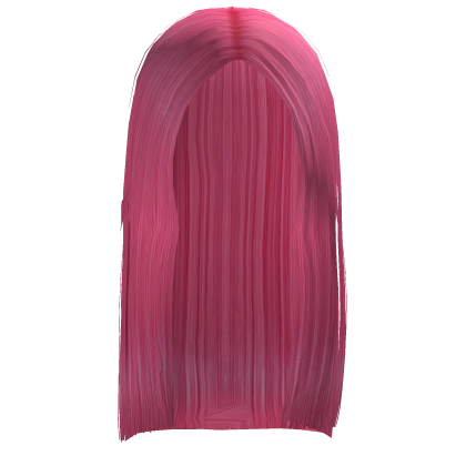 Laid Back Straight Hair Hot Pink Roblox