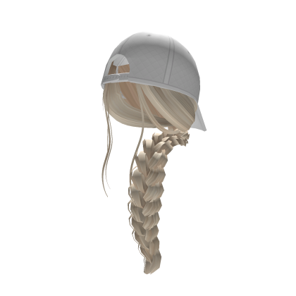 Ball Cap Braid In Blonde Roblox