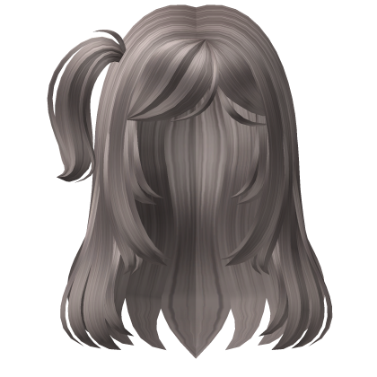 Adorable Hair W A Small Pigtail Ash Blonde Roblox