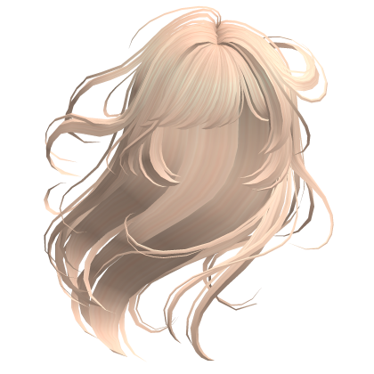 Blonde Lush Windy Wispy Anime Hair Roblox