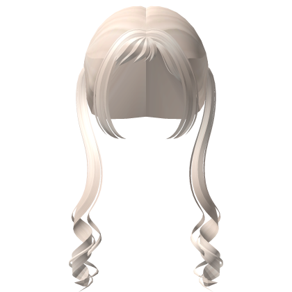 Cutesy Porcelain Doll Pigtails Curly Blonde Roblox