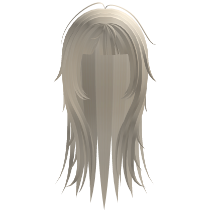 Wispy Emo Messy Hair Blonde Roblox