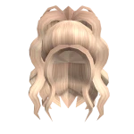 Loose Long Bangs Anime Pigtails In Blonde Roblox