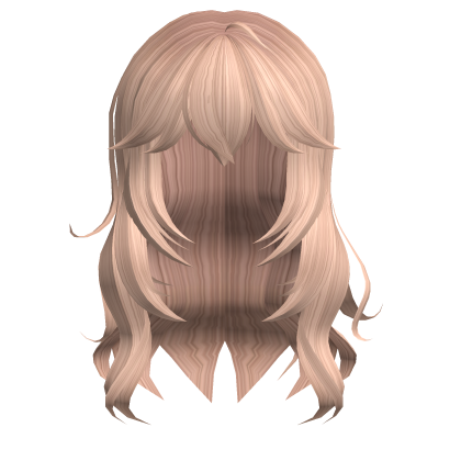 Blonde Wavy Hair Roblox