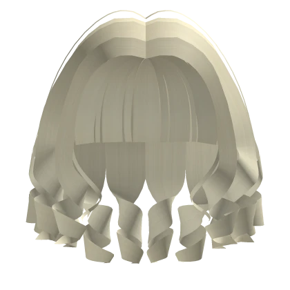 Kawaii Light Blonde Short Curls Roblox Item Rolimon S
