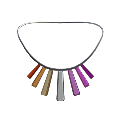 Lesbian Crystal Necklace In Silver Roblox Item Rolimon S