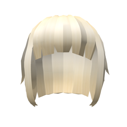 Blonde Bob With Short Blunt Bangs Roblox
