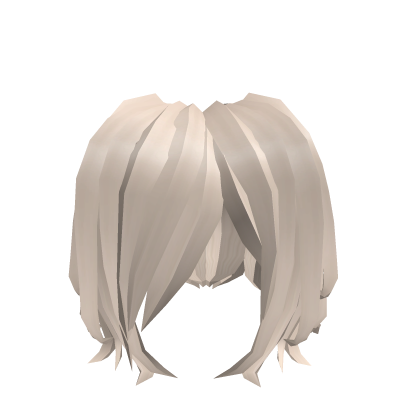 Goth Blonde Pigtails Wig Roblox