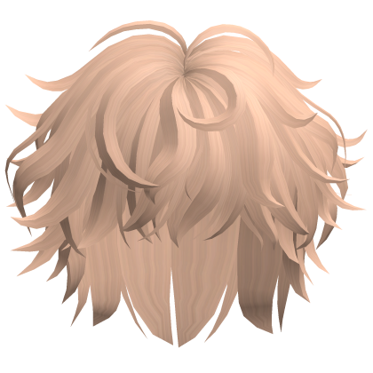 Blonde Messy Hair Roblox