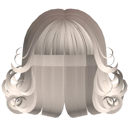 Platinum Blonde Wispy Igari Dolly Bob Curls Roblox Item Rolimon S