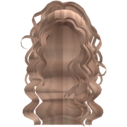 Beautiful Curly Half Up Half Down Waves In Blonde Roblox