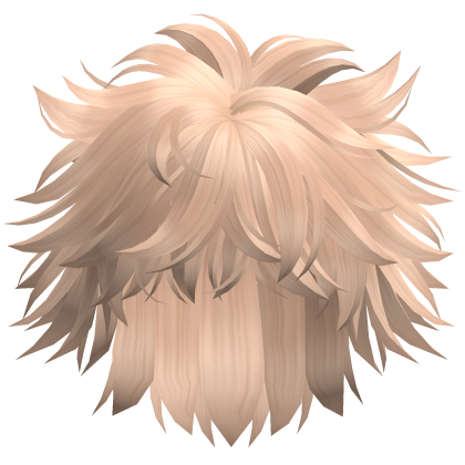 Messy Emo Wolf Cut Blonde Roblox