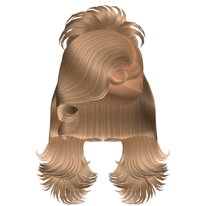 Blonde Spiky Layered Updo Roblox