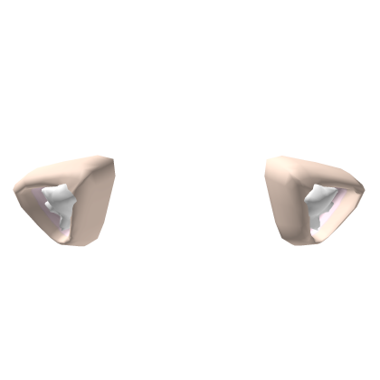 Blonde Droopy Kitten Ears Roblox