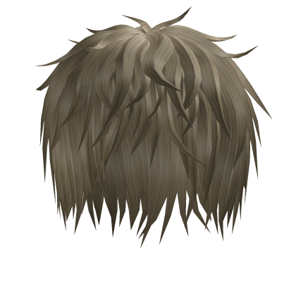 Blonde Messy Fluffy Wavy Hair Roblox