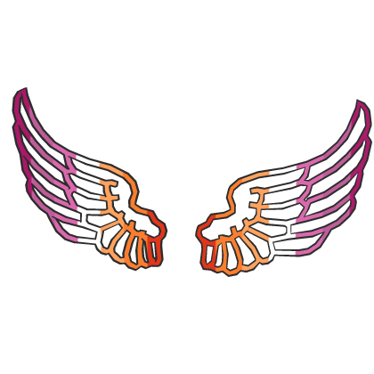 Pride Lesbian Wings 李懶 Roblox