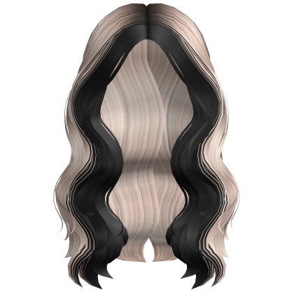 Two Tone Waterfall Waves In Blonde Black Roblox