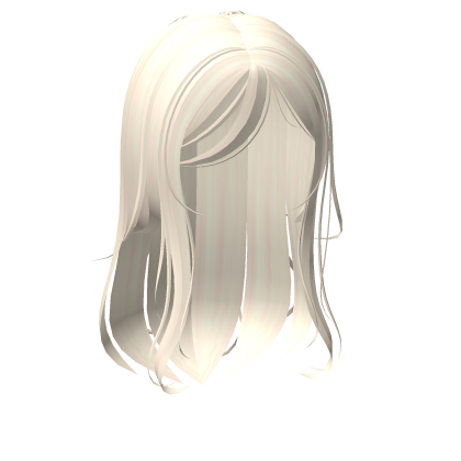 Blonde Mysterious Flowy Anime Hair Roblox