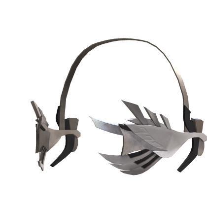 Hot Mess Cyber Angel Y K Mecha Headset Black Roblox