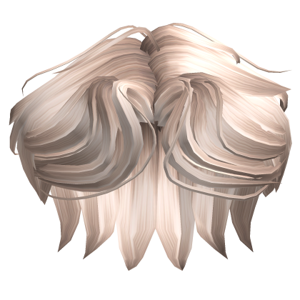 Parted Stylish Hair In Platinum Blonde Roblox