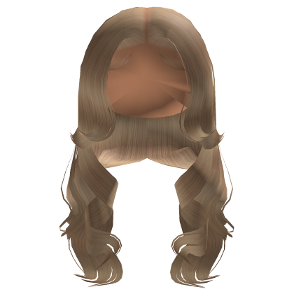 Middle Part Blowout Blonde Roblox