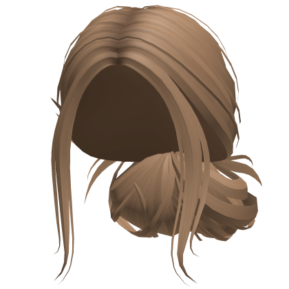 Messy Low Lazy Summer Bun Dark Blonde Roblox