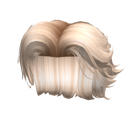 Styled Windswept Hair In Warm Blonde Roblox